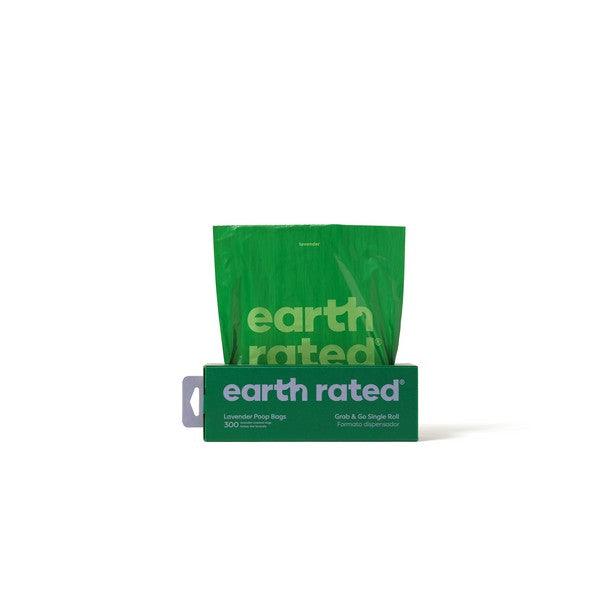 Earth Rated Poop Bags 300 Lavender Scented on Single Roll - Ormskirk Pets