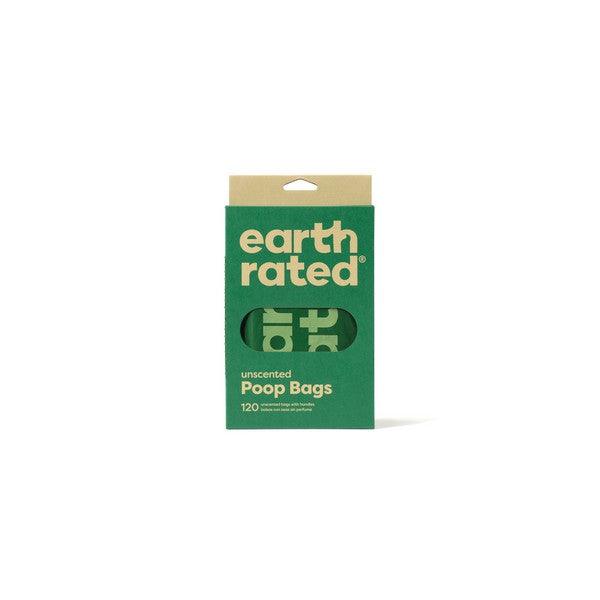 Earth Rated Poop Bags 120 Easy-Tie Handle Bags Unscented - Ormskirk Pets