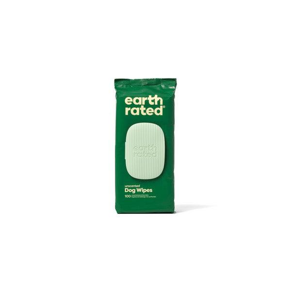 Earth Rated Pet Grooming 100 Dog Wipes Unscented - Ormskirk Pets