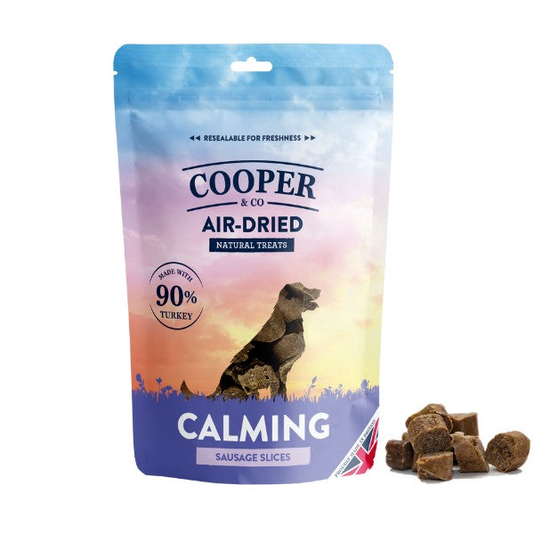 Cooper & Co Air Dried Treats Calming Turkey with Camomile 100g