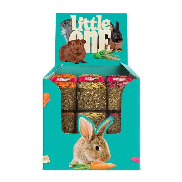 Little One Stick from meadow grasses with topping, assorted (carrot, marigold, rose), 85 g Case of 9 - Ormskirk Pets