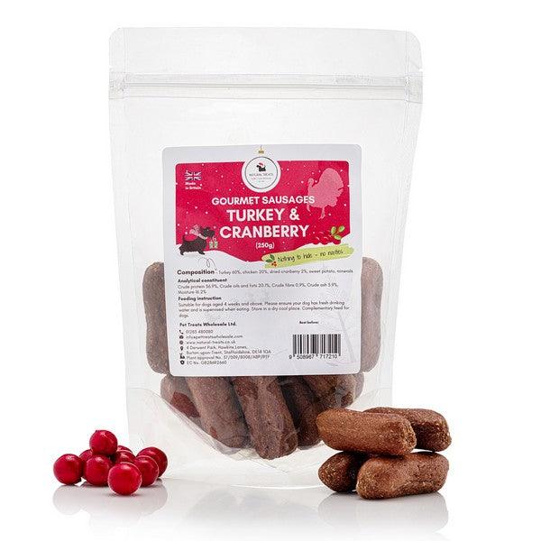 Pet Treats Wholesale Gourmet Duck & Orange Sausage 250g - Ormskirk Pets