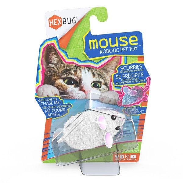 Hexbug White Mouse Cat Toy - Ormskirk Pets