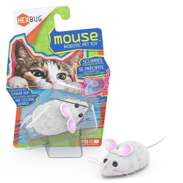 Hexbug White Mouse Cat Toy - Ormskirk Pets