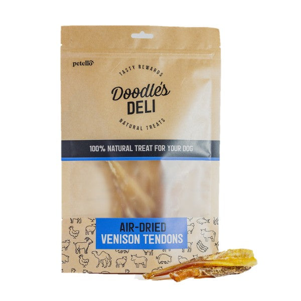 Doodles Deli Air Dried Venison Tendon 120g