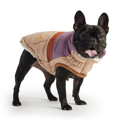 GF Pet Elasto-Fit Retro Puffer Jacket Sand