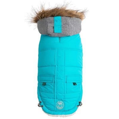 GF Pet Elasto-Fit Winter Sailor Parka Aqua