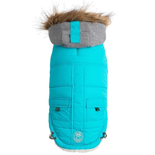 GF Pet Elasto-Fit Winter Sailor Parka Aqua