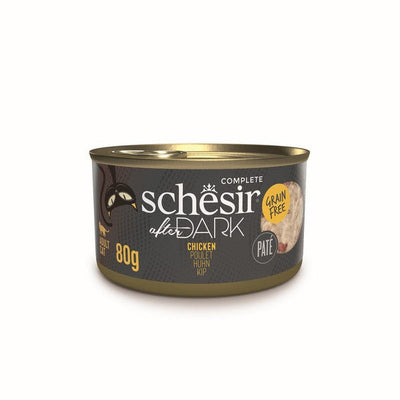 Schesir After Dark Pate Adult Cat Chicken 80g x 12