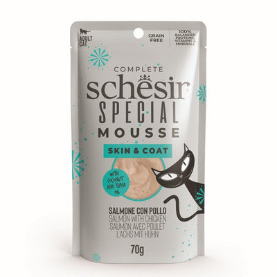 Schesir Special Adult Cat Skin & Coat 70g x 12