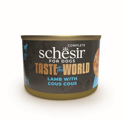 Schesir Taste The World Adult Dog Lamb Mediterranian 150G x 8