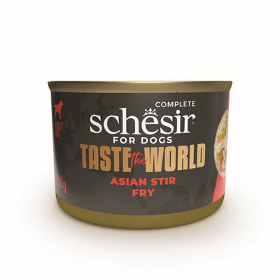 Schesir Taste The World Adult Dog Asian Stir Fry 150g x 8