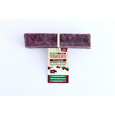 Yakers Dog Chew Cranberry, XL