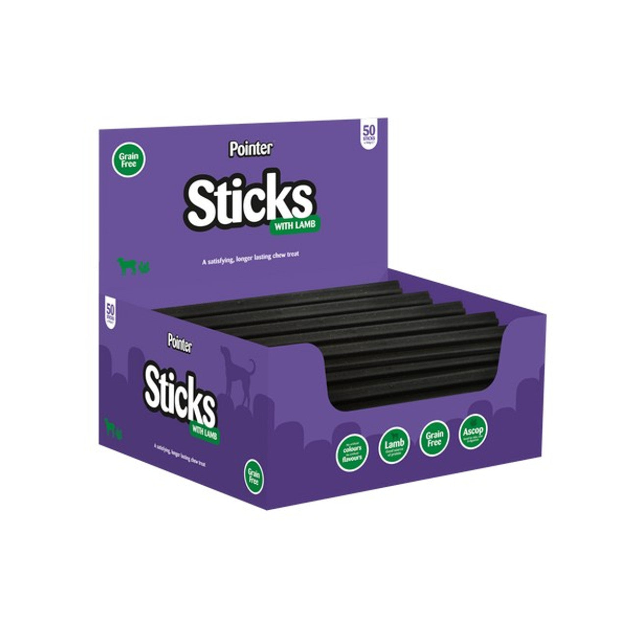 Pointer Lamb Sticks - Case of 50