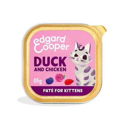 Edgard & Cooper Cat Pate Duck & Chicken 85g X 16