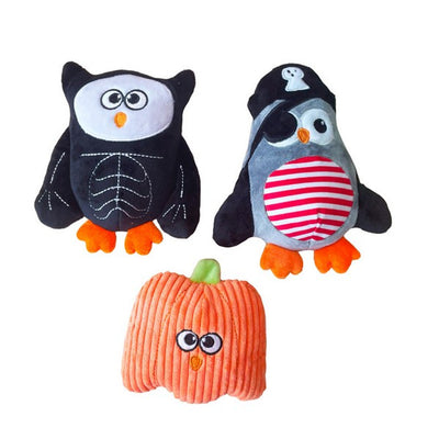 Halloween Dog Toy 3 Toys in One Price!