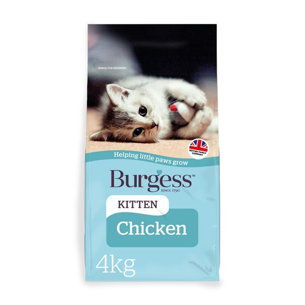 Burgess Kitten Chicken, 4KG