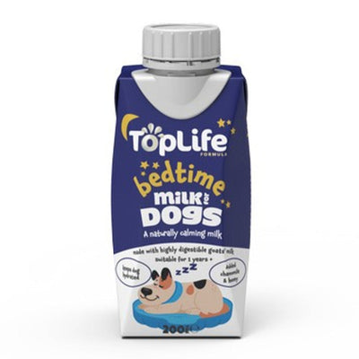 Toplife Bedtime Milk for Dogs 200ml Case of 12