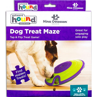 Nina Ottosson Dog Treat Maze Dog Puzzle Toy