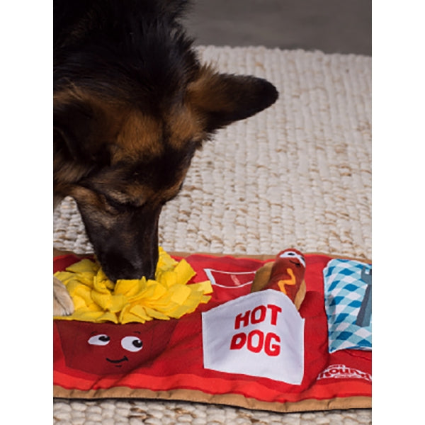 Nina Ottosson Activity Matz Fast Food Fun Mat Dog Puzzle Toy