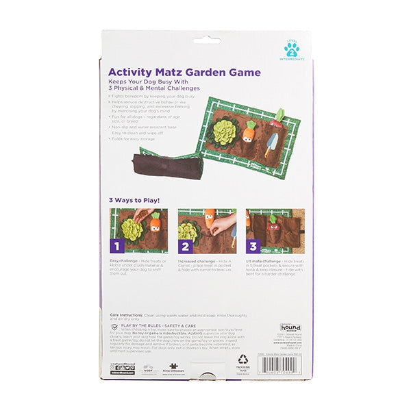 Nina Ottosson Activity Matz Garden Game Mat Dog Puzzle Toy