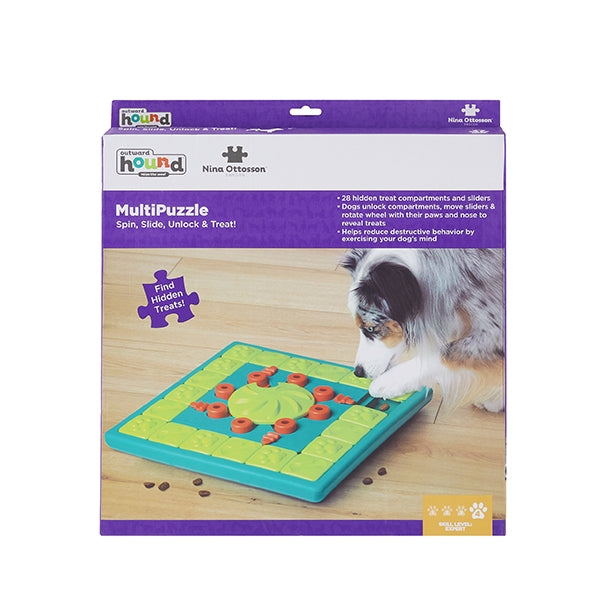 Nina Ottosson Multipuzzle Dog Puzzle Toy