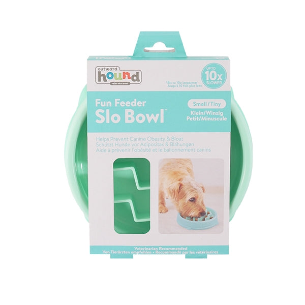 Rosewood Outward Hound Fun Feeder Wave Mint 15cm Dow Bowl