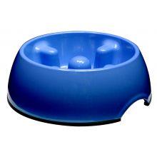 Go-Slow! Anti-Gulping Dog Dish - Blue Large - Ormskirk Pets