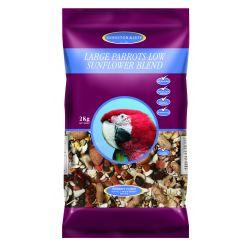 Johnston & Jeff Low Sunflower Large Parrot 2kg - Ormskirk Pets