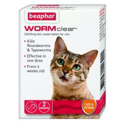 WORMclear Cat 2tabs - Ormskirk Pets