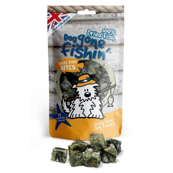 Dog Gone Fishin White Fish Bites Case of 6 - Ormskirk Pets