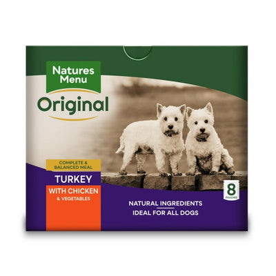 Natures Menu Original Turkey with Chicken & Vegetables - 8 x 300g - Ormskirk Pets