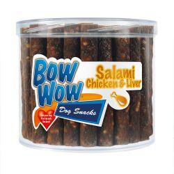 Bow Wow Salamis Chicken & Liver 60 x 20g - Ormskirk Pets