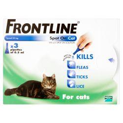 FRONTLINE Spot On Cat - 3 pipettes 3s - Ormskirk Pets