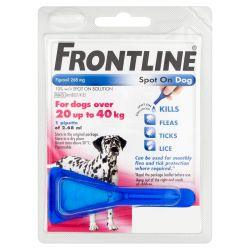 FRONTLINE Spot On Dog Large - 1 pipette 1s - Ormskirk Pets