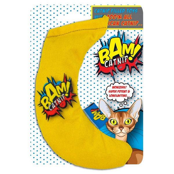 BAM Catnip Banana Cat Toy - Ormskirk Pets