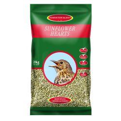 Johnston & Jeff Sunflower Hearts 2kg - Ormskirk Pets