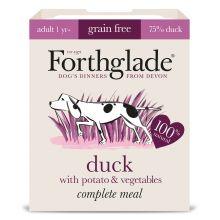 Forthglade Complete Grain free Adult Duck & Veg 395g x 18 - Ormskirk Pets