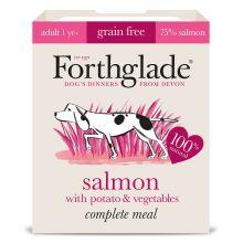 Forthglade Complete Grain free Adult Salmon & Veg 395g x 18 - Ormskirk Pets