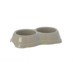 Twin Smarty Bowl Grey 11cm - Ormskirk Pets