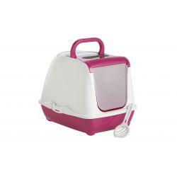 Hooded Cat Loo Hot Pink 50cm - Ormskirk Pets