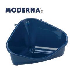 Moderna Corner Litter Pan Mini Blue Berry 18cm - Ormskirk Pets