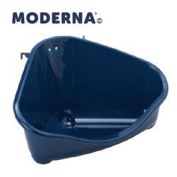 Moderna Corner Litter Pan Small Blue Berry 35cm - Ormskirk Pets