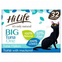 HiLife it's only natural - The Big Tuna One 32 x 70g Multipack 70g - Ormskirk Pets