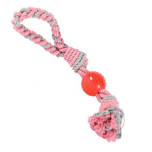 Little Rascals Rope & Ball Tugger - Ormskirk Pets