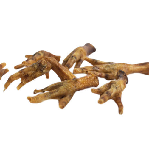 Healthy Paws Chicken Feet Natural 1KG Bag