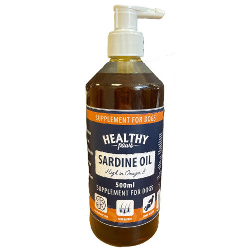 Healthy Paws Sardine Oil 500ml