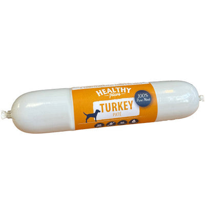 Healthy Paws 100% Pure Pate Turkey 400g Box of 12