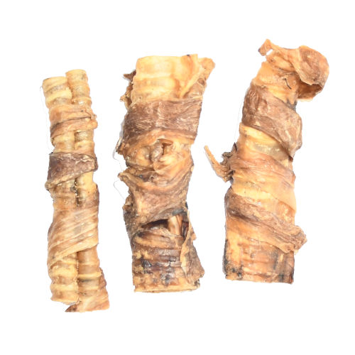 Healthy Paws Buffalo Wrapped Trachea - 1KG Bag