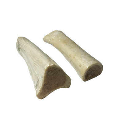 Healthy Paws Buffalo White Tibia Bone 6inch Stuffed Peanut Butter 7pcs